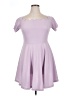 Shein Solid Purple Cocktail Dress Size XL - photo 1