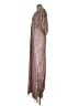 Mac Duggal 100% Polyester Silver Gold Cocktail Dress Size 12 - photo 5