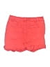 Candace Cameron Bure Red Denim Shorts Size 2 - photo 2
