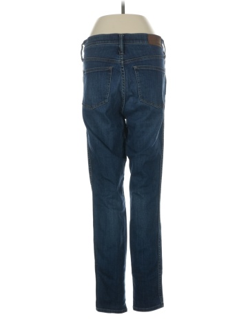 Madewell 10" High-Rise Skinny Jeans in Danny Wash: TENCEL&trade; Denim Edition (view 2)