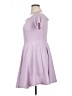 Shein Solid Purple Cocktail Dress Size XL - photo 5