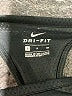 Nike 100% Polyester Black Active T-Shirt Size S - photo 7