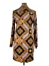 Guess Print Purple Long Sleeve Blouse Size XL - photo 2