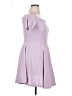 Shein Solid Purple Cocktail Dress Size XL - photo 4