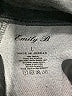 Emily B 100% Polyester Chevron-herringbone Gray Active Pants Size L - photo 7