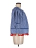 Cremieux Blue 3/4 Sleeve Blouse Size M - photo 4