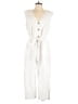 Vince Camuto Solid White Jumpsuit Size L - photo 1