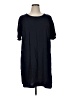Ulla Popken Solid Blue Casual Dress Size 16 - 18 - photo 1