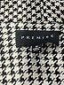 PREMISE Houndstooth Ivory Blazer Size M - photo 6