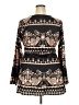 Unbranded Paisley Black Tan Casual Dress Size XXL - photo 2