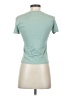 Theory Teal Green Short Sleeve Turtleneck Size S - photo 2