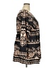 Unbranded Paisley Black Tan Casual Dress Size XXL - photo 4