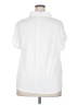Ruti White Short Sleeve Blouse Size XXL (5) - photo 2