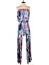 Ariella Tie-dye Blue Jumpsuit Size S - photo 1