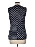 Brooks Brothers 346 100% Polyester Blue Sleeveless Blouse Size 6 - photo 2