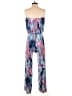 Ariella Tie-dye Blue Jumpsuit Size S - photo 2