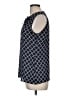 Brooks Brothers 346 100% Polyester Blue Sleeveless Blouse Size 6 - photo 5