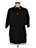 Unbranded 100% Polyester Black Short Sleeve Blouse Size M - photo 1