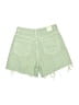Zara Green Denim Shorts Size 2 - photo 2