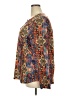 Automet Paisley Brown Long Sleeve Blouse Size 2X - photo 5
