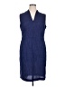 Kasper Blue Casual Dress Size 16 - photo 1