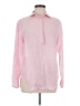 J. McLaughlin Pink Long Sleeve Button-Down Shirt Size M - photo 1