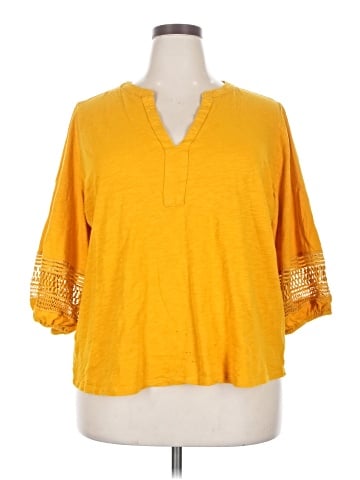 Ava & Viv 3/4 Sleeve T-Shirt (view 1)