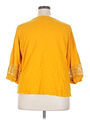 Ava & Viv 3/4 Sleeve T-Shirt (view 2)