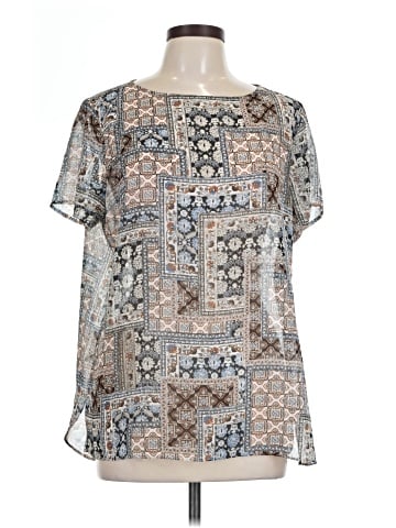 J.Jill Short Sleeve Blouse (view 1)