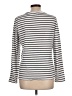 Assorted Brands Stripes White Silver Long Sleeve Top Size L - photo 2