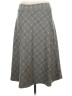 Christopher & Banks Argyle Gray Casual Skirt Size L (petite) - photo 2