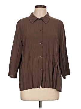 Babette 3/4 Sleeve Button-Down Shirt (view 1)