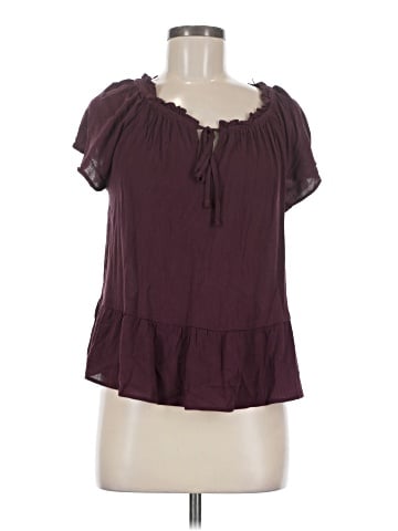 Olive and Oak Short Sleeve Blouse (view 1)
