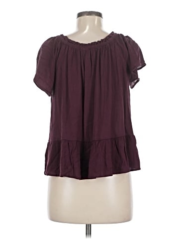 Olive and Oak Short Sleeve Blouse (view 2)