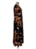MSK Print Black Casual Dress Size L - photo 4