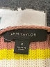 Ann Taylor Stripes Purple Pullover Sweater Size M - photo 7