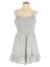 American Eagle Outfitters Stripes Gray Romper Size L - photo 1