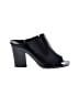 Via Spiga 100% Leather Solid Black Heels Size 8 - photo 1