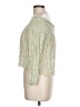 Rewind Green 3/4 Sleeve Blouse Size L - photo 5