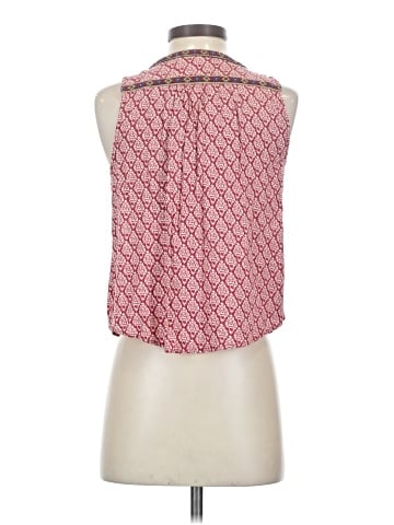 Sugar Lips Sleeveless Button-Down Shirt (view 2)