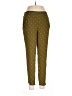 Elevenses Polka Dots Gold Casual Pants Size 6 - photo 1