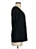 Xhilaration Black Short Sleeve Blouse Size S - photo 4