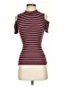 Assorted Brands Burgundy Short Sleeve Top Size S (estimated) - photo 1