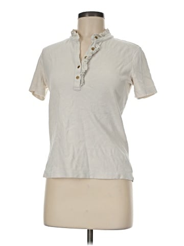 Tory Burch Short Sleeve Henley (view 1)