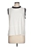 Rag & Bone Ivory Sleeveless Blouse Size L - photo 1