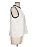 Rag & Bone Ivory Sleeveless Blouse Size L - photo 4