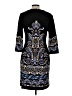 J. McLaughlin Paisley Black Cocktail Dress Size L - photo 2