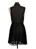 Forever 21 100% Polyester Solid Black Casual Dress Size L - photo 2