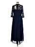 Nemidor 100% Polyester Blue Casual Dress Size 16 - photo 2