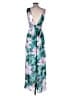 Zara Tropical Green Jumpsuit Size XS - photo 2